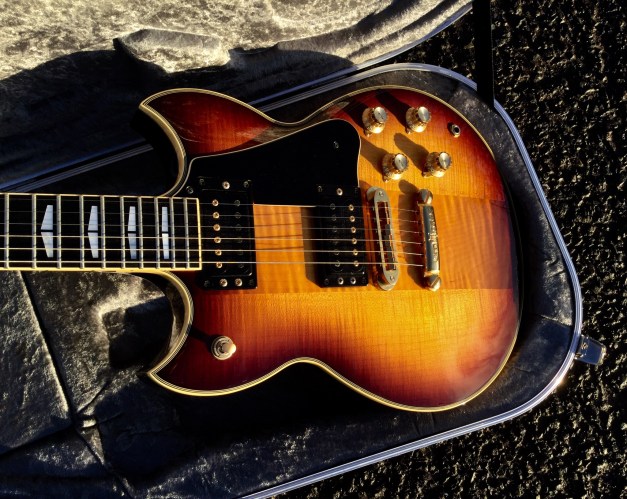Yamaha SG-2000 (1990s, Flame Tobacco Sunburst) | My Pile of